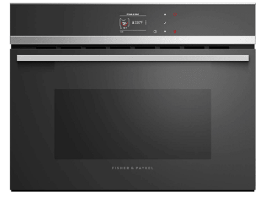Fisher & Paykel OS24NDB1 24 Inch Built-In Combination Steam Oven w/9 Functions