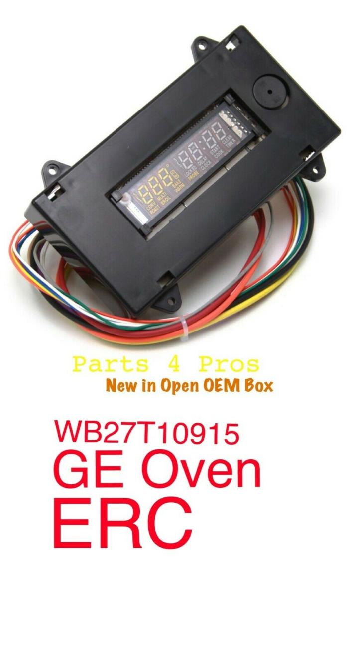 New OEM GE Oven ERC WB27T10915
