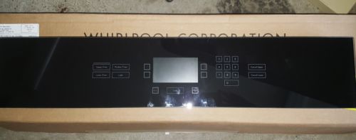 Whirlpool double wall oven control panel