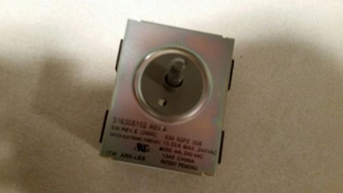 FRIGIDAIRE  GLASS COOKTOP SWITCH  NEW  316305102