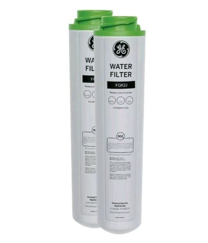 GE FQK2J Dual Flow Drinking Water Replacement Filters REPLACES FQSLF & FQSVF