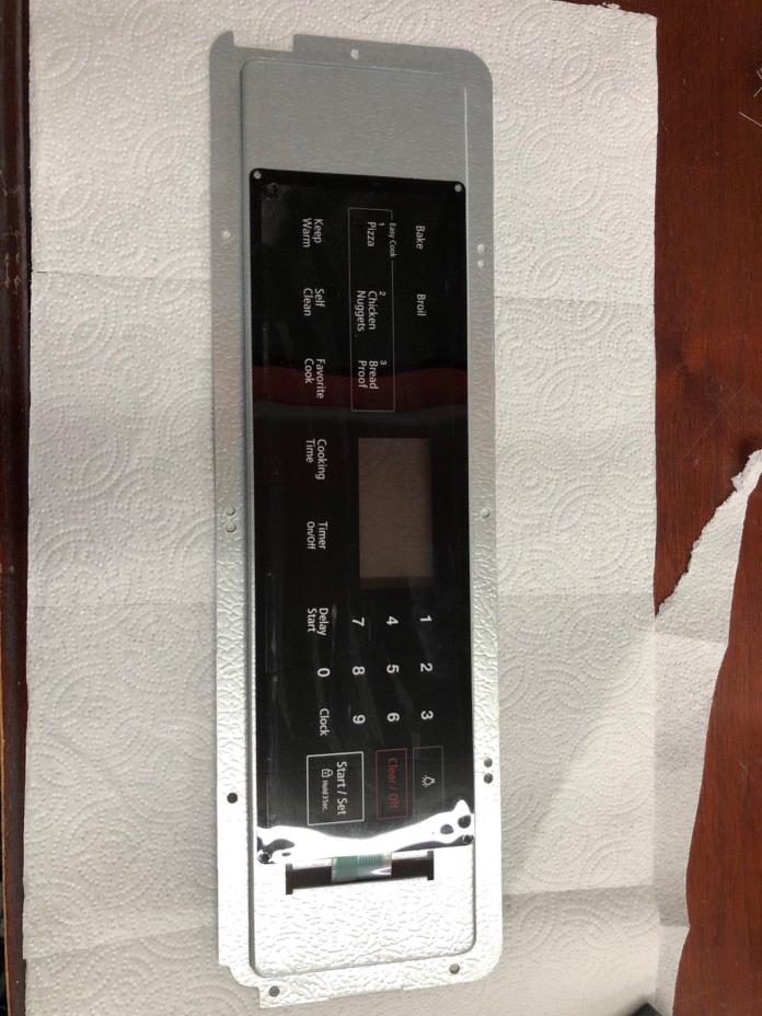 Samsung DG34-00025A Range Control Panel Faceplate