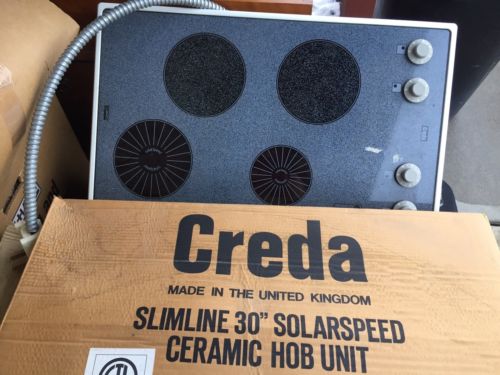240V UK Made Creda 30” Solarspeed Ceramic Hob Unit Build-in Kitchen Stove Top