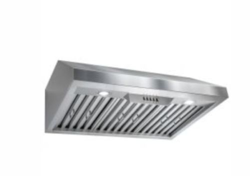 AKDY 30 In.Under Cabinet Range Hood Stainless Steel LED Push Button Kitchen Home