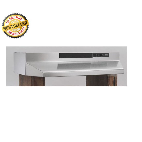 BROAN Convertible Range Hood Kitchen Vent Under Cabinet Stainless Steel 30 Inch