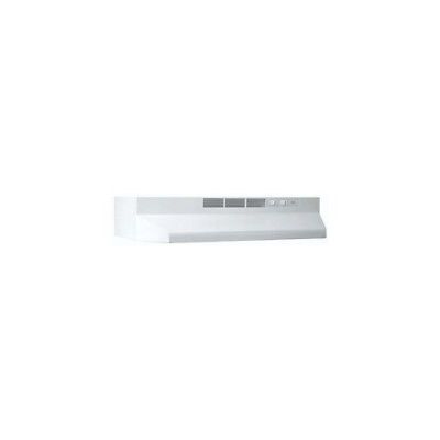 Broan 414201 Ada Capable Non-Ducted Under-Cabinet Range Hood, 42-Inch, White