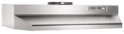 Broan 423604 ADA Capable Under-Cabinet Range Hood, 190 CFM 36-Inch, Stainless...