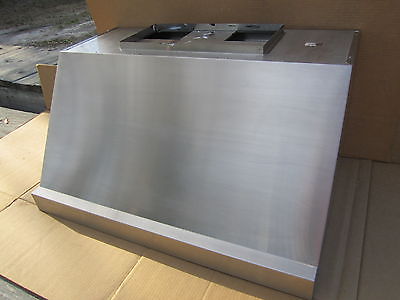 WPD28I36SB BEST BY BROAN Stainless steel range hood for outdoor use.
