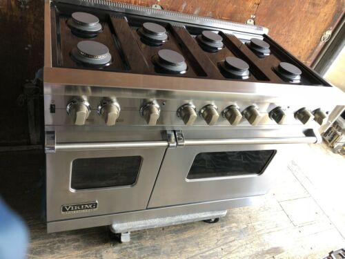 48 Inch Viking Professional Double Oven Range vgcc5488bss