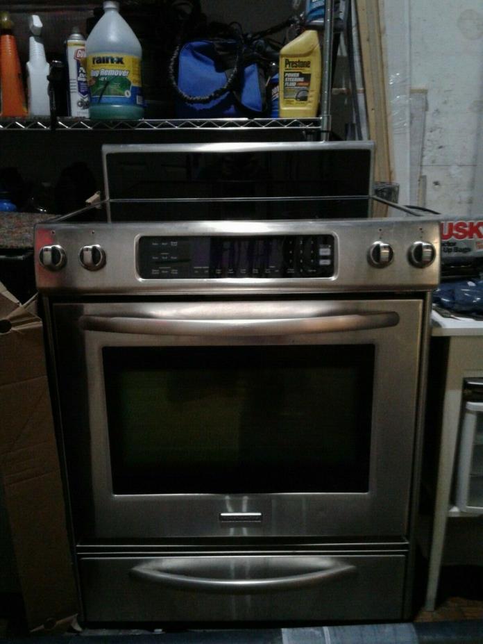 KitchenAid Designer High End Stove and Cook-Top KERS807SSS