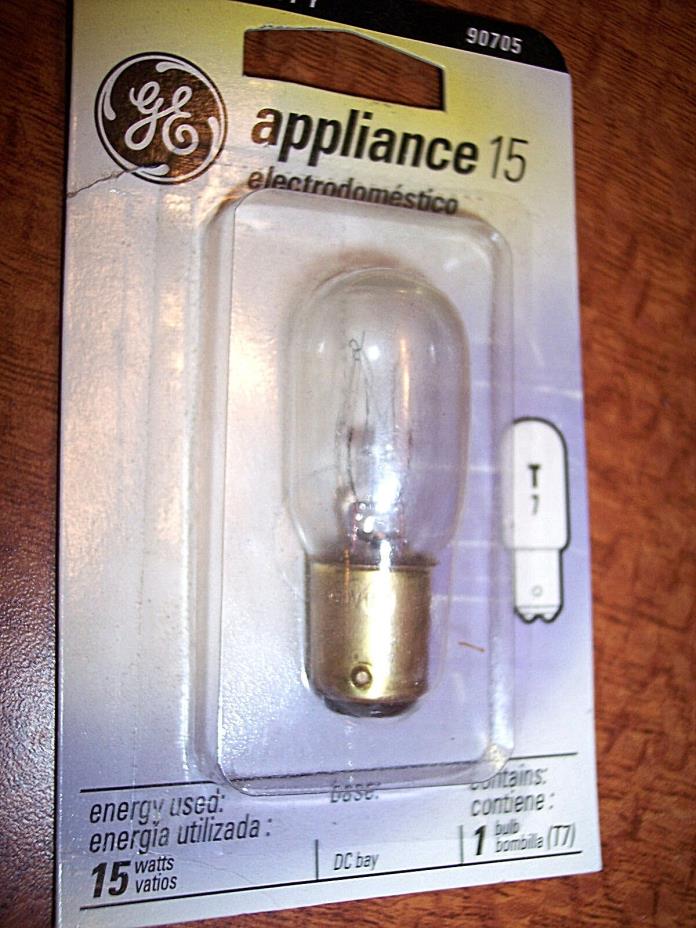 GE Appliance Specialty Bulb 15 watt 90705 Bulb T7 Base PLG71H-GT GE Light Bulb