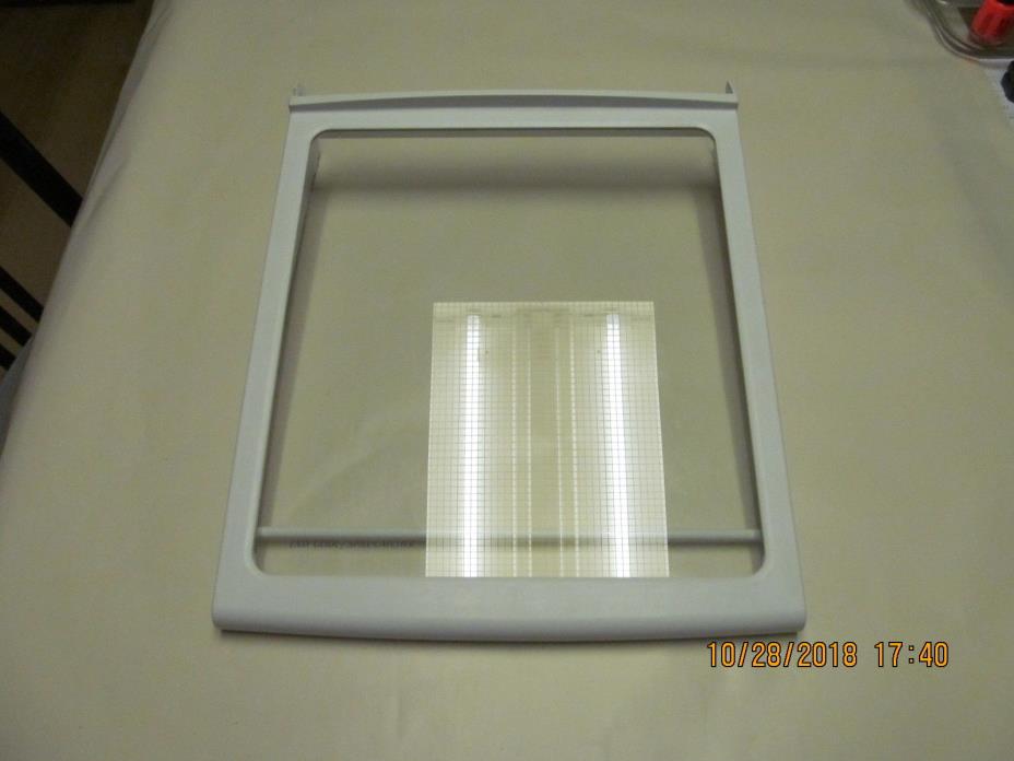 Maytag Amana Refrigerator Shelf Glass top 63001684, 63001681, 63001819