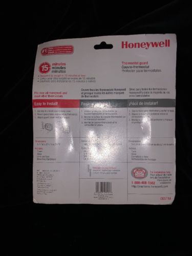 Locking Thermostat Guard by Honeywell Home/Bldg Center 1  Unit Medium Size