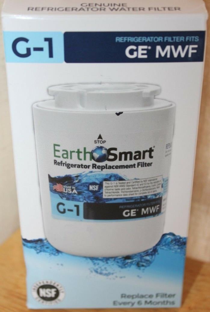 Earth Smart G-1 Refrigerator Replacement Water Filter Fits GE MWF Sealed