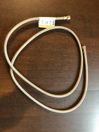 NEW 12IM72 Braided Ice Maker Connector 72in