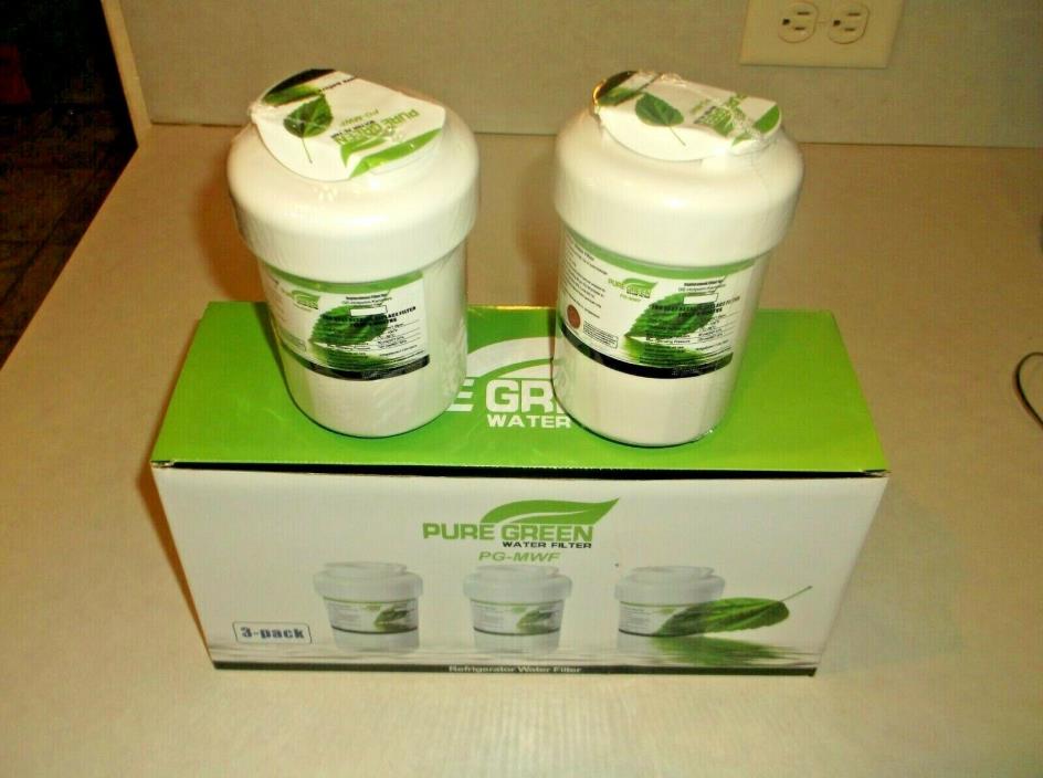 Pure Green PG MWF fits GE SmartWater Compatible Refrigerator Water Filter MWFP