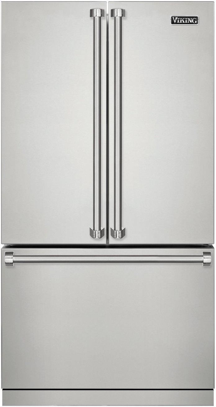 Viking 3 Series RVRF3361SS 36 Inch Counter Depth French Door Refrigerator