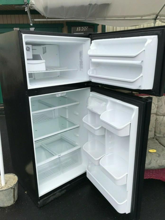 Kenmore 253.77879502 Black Refrigerator W/ Manual Superb Condition
