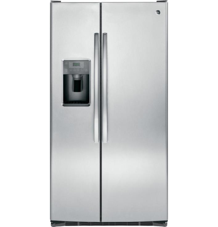 GE GSE25GSHSS ENERGY STAR 25.3 Cu. Ft. Side-By-Side Refrigerator