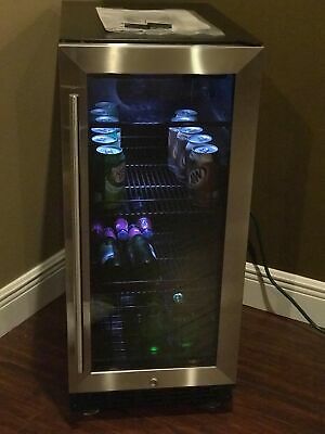 LANBO Compact Beverage Refrigerator, 80 Cans Small Compressor Bever... BRAND NEW