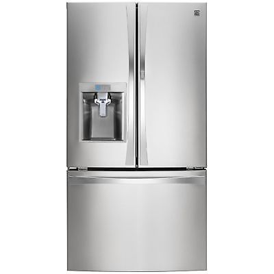 Kenmore Elite 74033 29.6 cu. ft. French Door Bottom Freezer Refrigerator with...