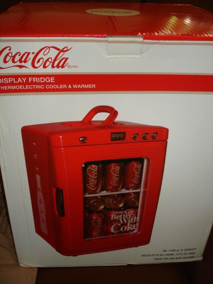 Coca Cola  Koolatron KWC25 0.88 cu. ft. Beverage Cooler Refrigerator (NEW)