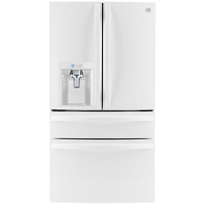 Kenmore Elite 72482 29.9 cu. ft. 4 Door Bottom Freezer Refrigerator with Disp...