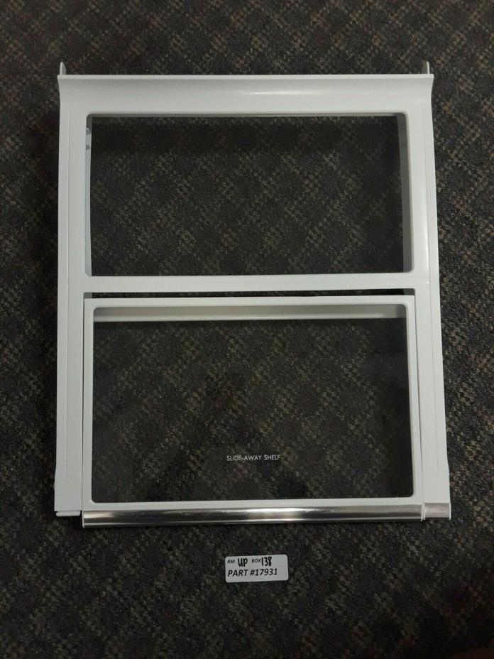 Kenmore Refrigerator Glass Shelf Assembly AHT73234029 AHT73234113 AHT73234210