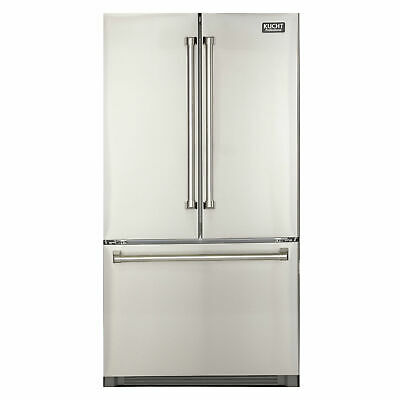 Kucht 26.1 cu. ft. Energy Star French Door Refrigerator with Interior Ice Maker