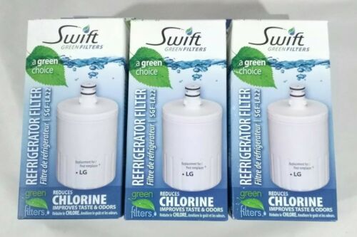 Swift Green Filters SGF-LA22 Replacement Refrigerator Water Filter 3 PACK