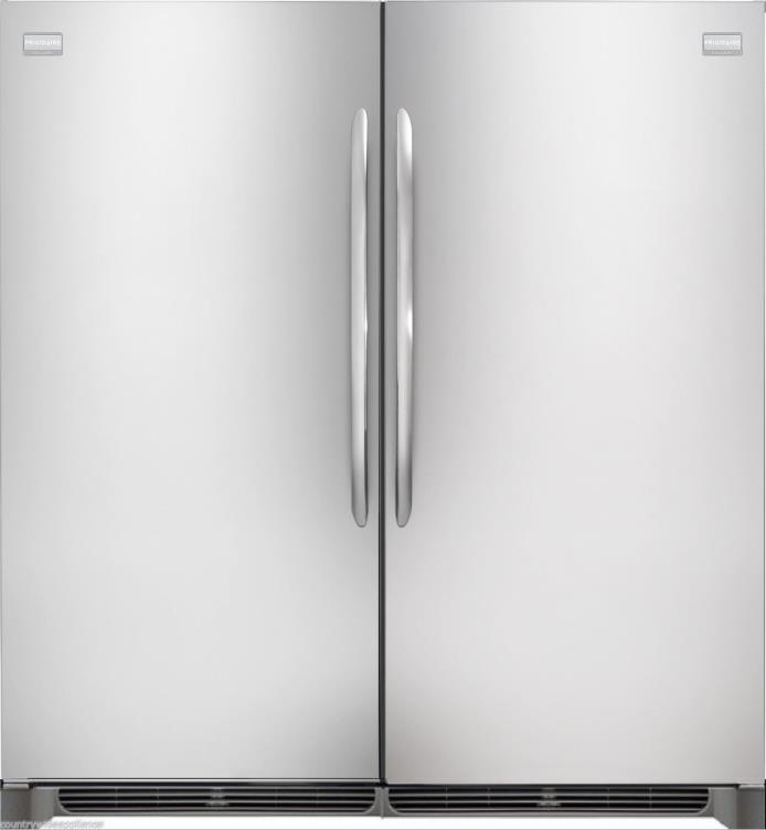 Frigidaire GALLERY Stainless Refrigerator & Freezer Combo FGRU19F6QF FGFU19F6QF