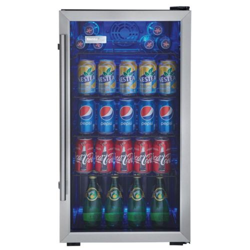 Danby Designer Stainless Steel 3.3 Cu-Ft. 120 Can Refrigerator Beverage Center