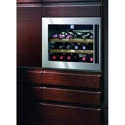 Liebherr 18 Bottle Built-In Wine Cabinet - Custom Panel