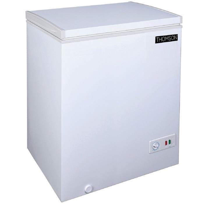 Thomson Chest Freezer 5.0 cu. ft. Holds up to 175 Pounds of Food