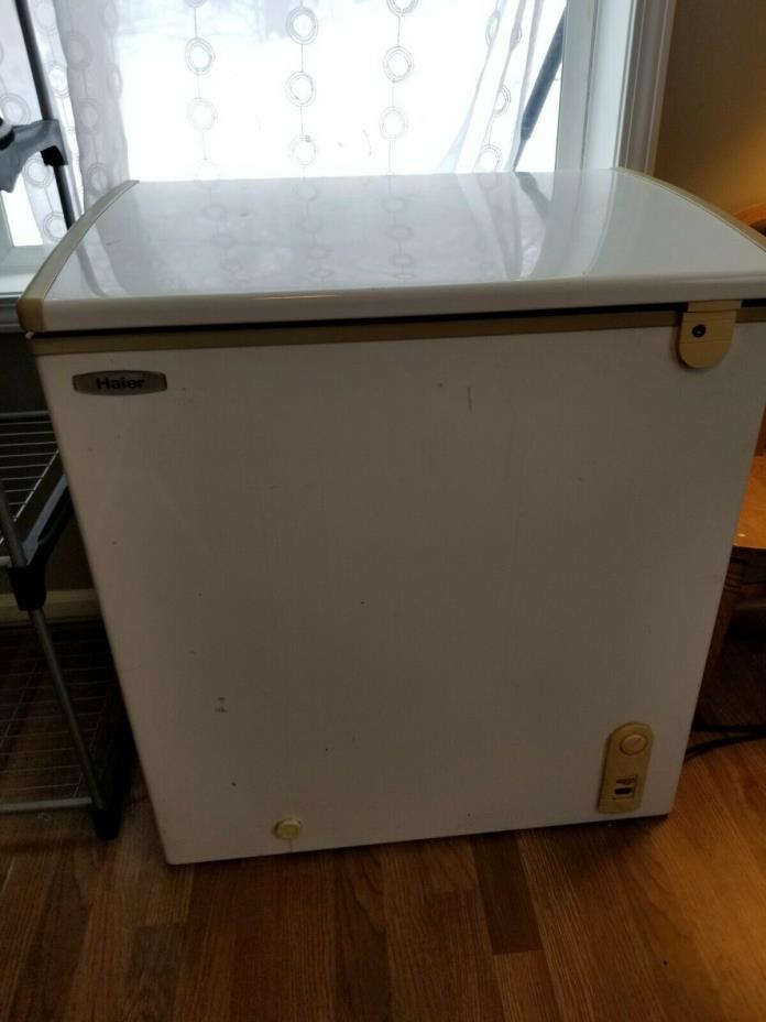 Haier chest freezer. Works great. 7 cu. Ft