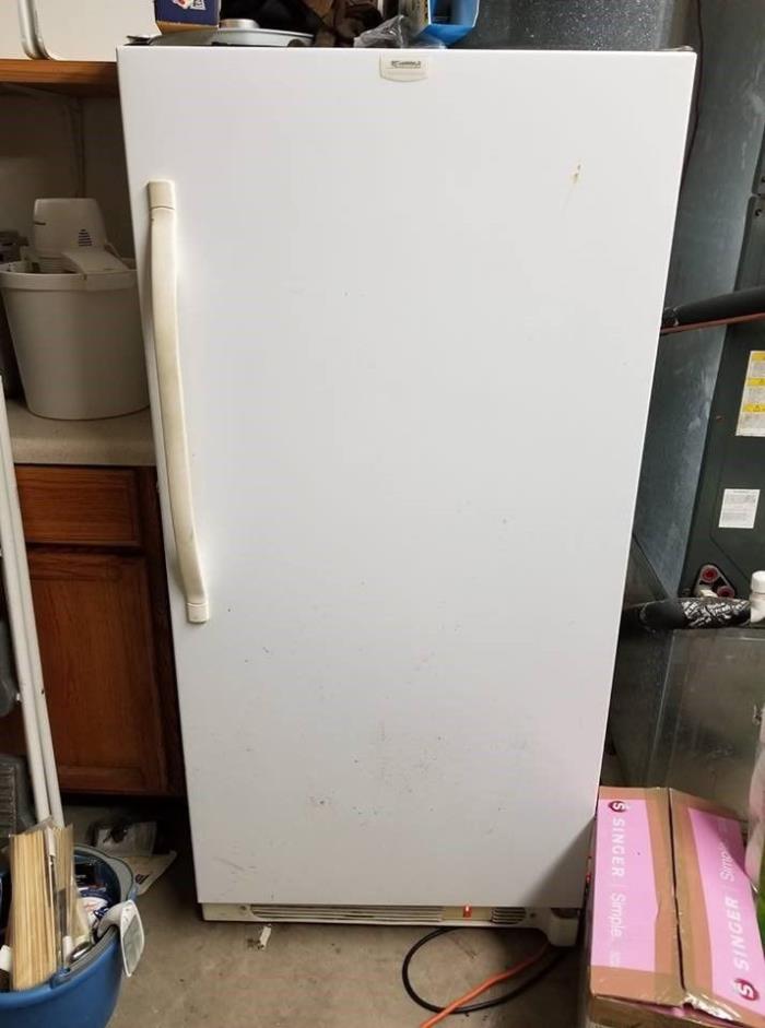 Kenmore Frost Upright Freezer White
