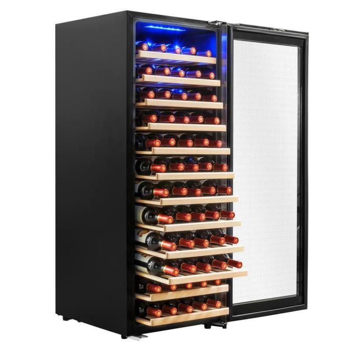 AKDY WC0044 - 80-Bottle Wine and 160-Can Compressor Beverage Cooler [162]