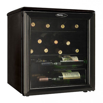 Danby Designer 17-Bottle Dual Temperature Freestanding Counter Top Wine Cooler