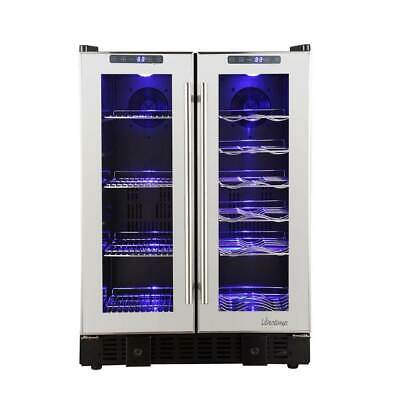 36-Bottle Mirrored Touch Screen Wine & Beverage Cooler [ID 2237364]