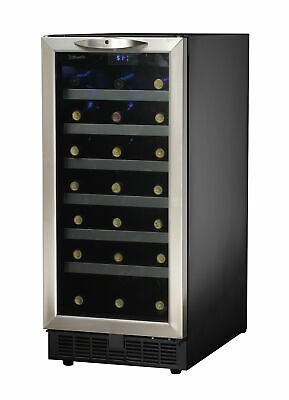 Danby 34 Bottle Silhouette Single Zone Built-In Wine Cooler DAN1059