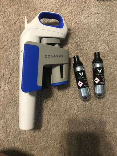 Coravin - Model One Wine Preservation Gas Aerator System - White/Blue