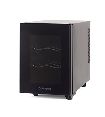Westinghouse WWT060MB Thermal Electric 6 Bottle Wine Cellar, Black