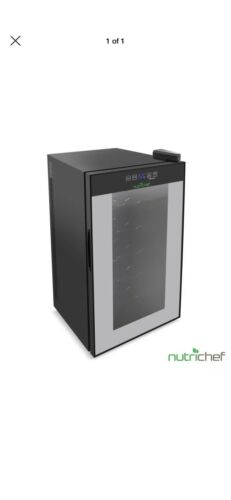 Nutrichef Thermoelectric 18 Bottle Wine Cooler Refrigerator BRAND NEW IN BOX!