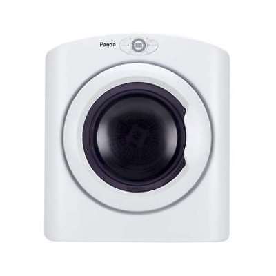 Panda 2.65 Cubic Ft Compact Sensor Home Laundry Dryer Machine, White (For Parts)