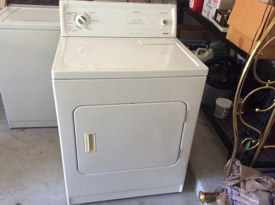 KENMORE DRYER HEAVY DUTY EXTRA LARGE CAPACITY white