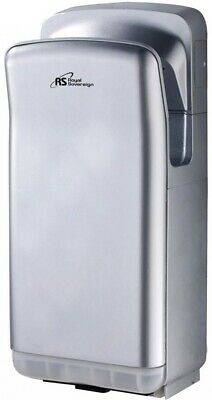 Electric Hand Dryer 110-Volt Touchless Auto Sensor Dual-Sided Airflow Silver