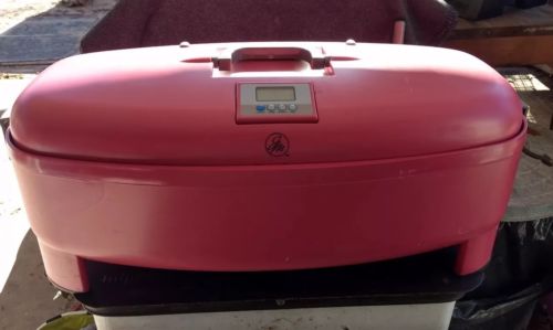 Joy Mangano Close Drier Easy Portable Drying System Pink Clothes Dryer 110V