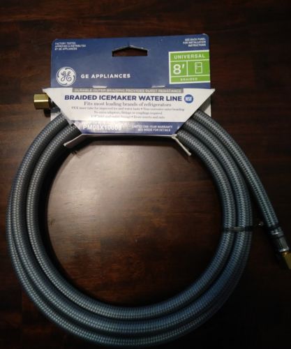 G.E. 8FTFRDIGEWTR PM08X10008 8 Universal Braided Water Line