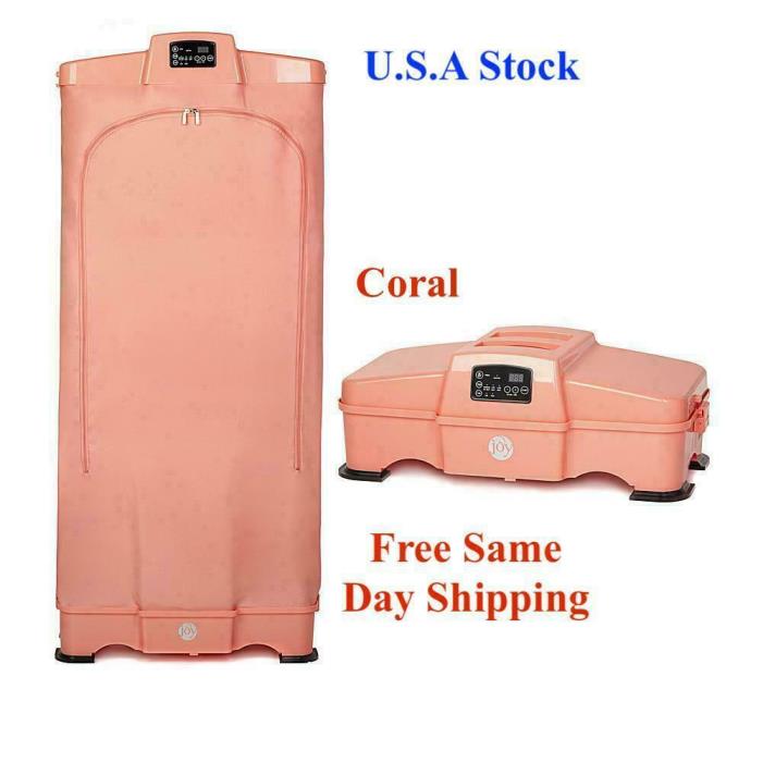 Joy Mangano Close Drier - Portable, Fast Clothes Drying System Dryer Unit- Coral