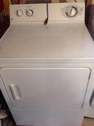 GE White Electric Dryer For Parts Only